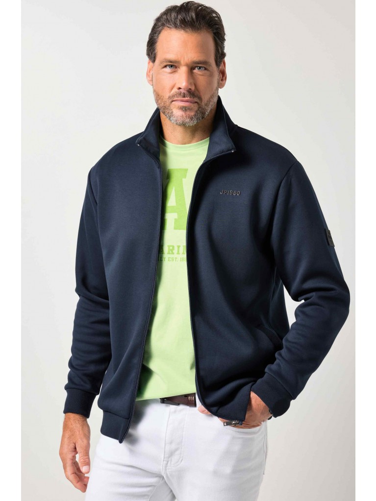 Ζακέτα φούτερ με τύπωμα και τσέπες, JP1880