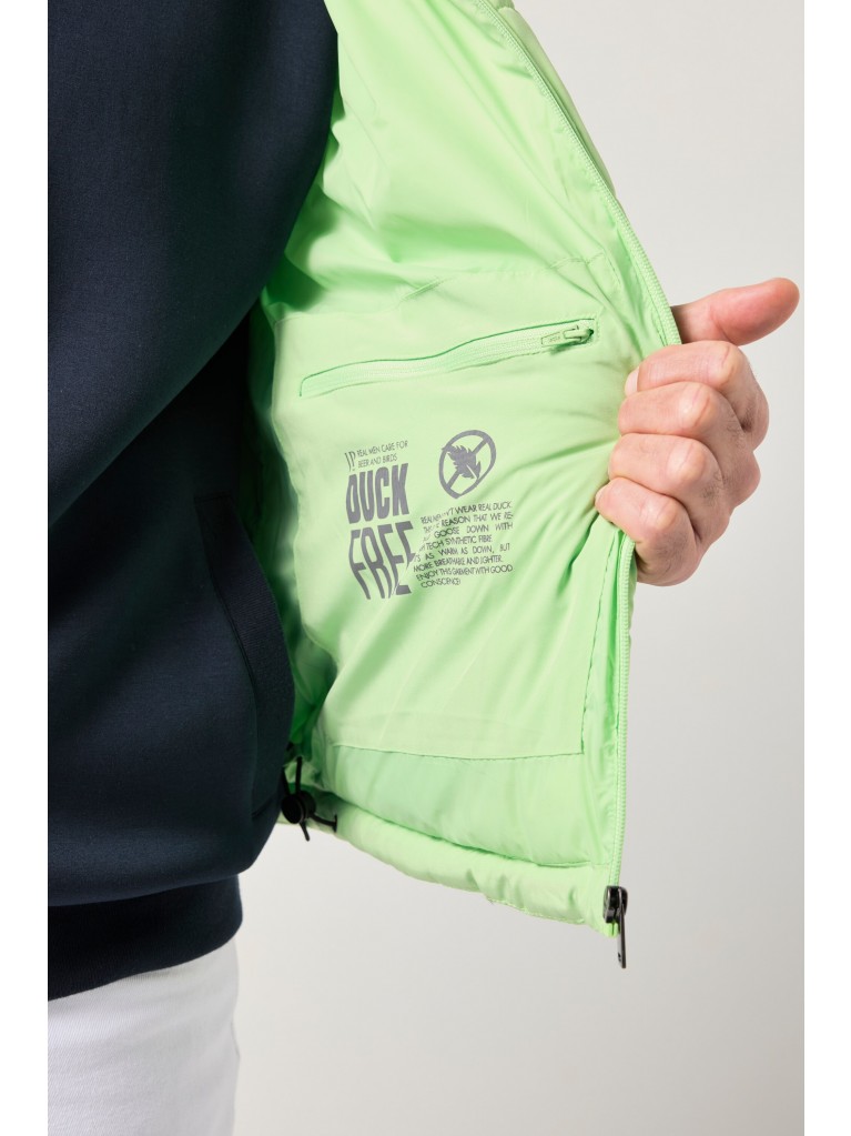 Γιλέκο καπιτονέ με όρθιο γιακά και φερμουάρ, JP1880