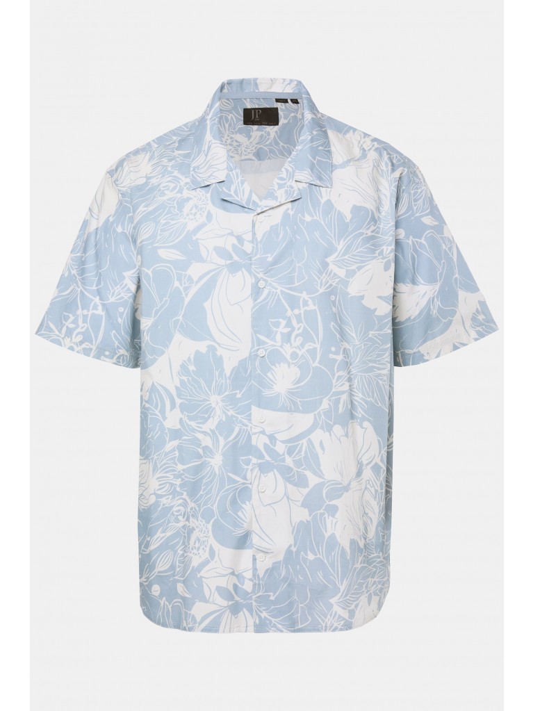 Πουκάμισο σε boxy fit, κοντομάνικο, φλοράλ, JP1880