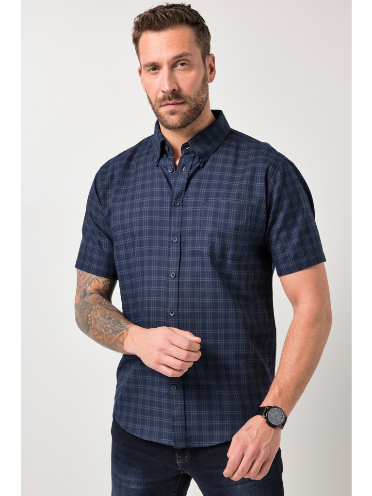 Πουκάμισο καρό με γιακά, JP1880