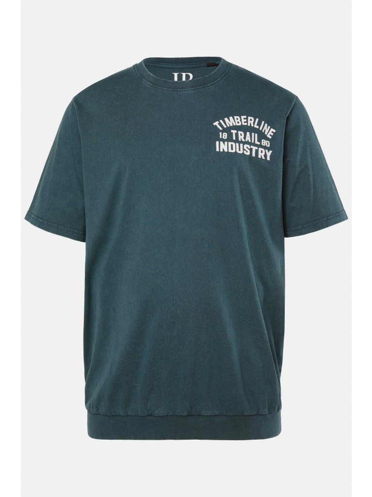 T-shirt με τύπωμα και λάστιχο στο τελείωμα, JP1880