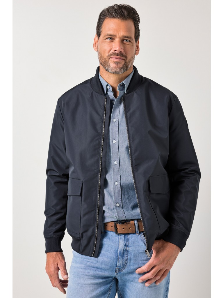 Μπουφάν με φερμουάρ διπλής κατεύθυνσης και τσέπες, JP1880