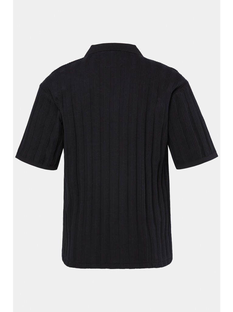 Πουκάμισο πλεκτό με γιακά cuban, JP1880