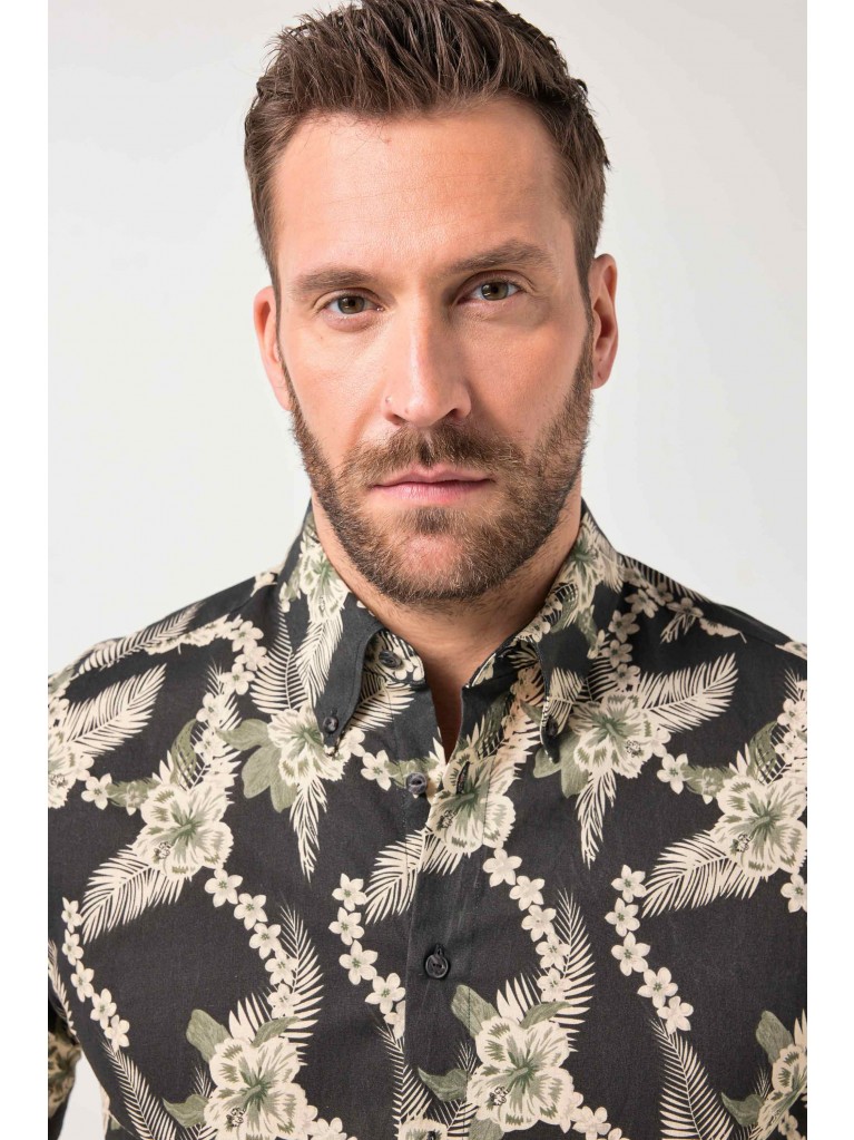 Πουκάμισο κοντομάνικο φλοράλ, JP1880