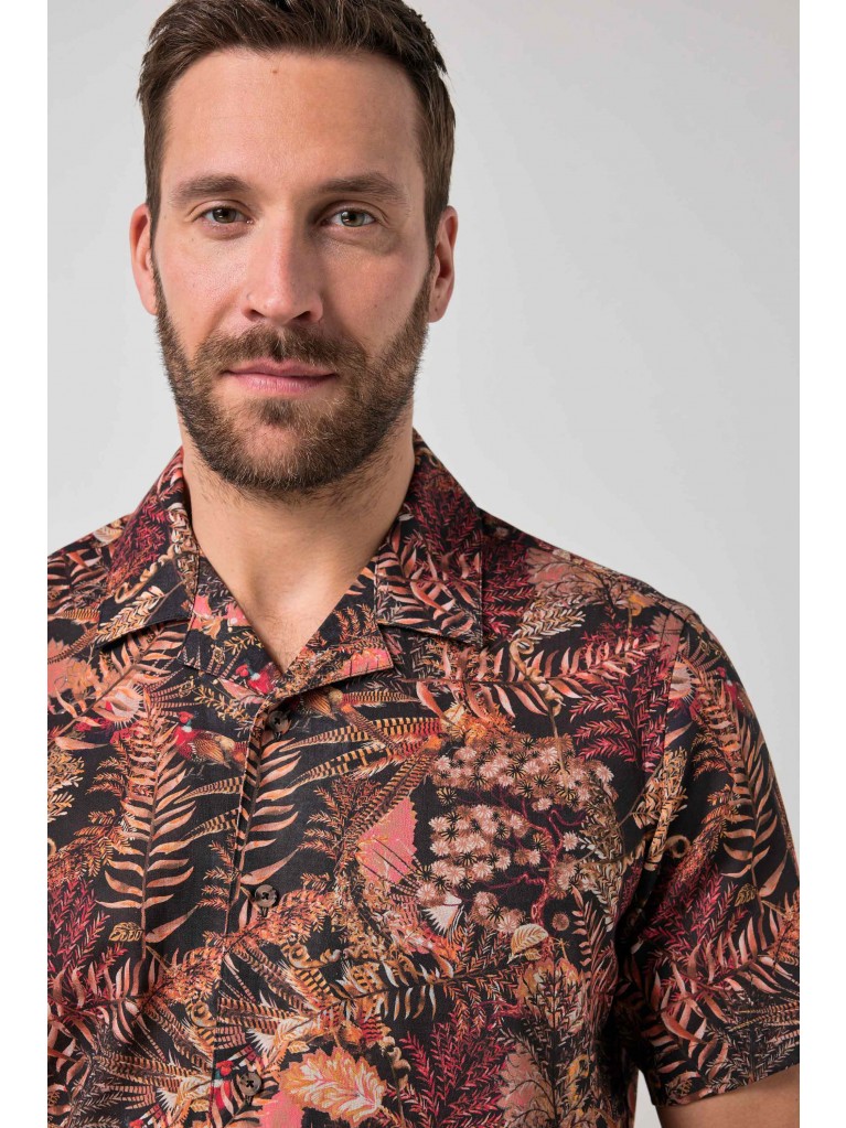 Πουκάμισο με πολύχρωμο φλοράλ σχέδιο, JP1880