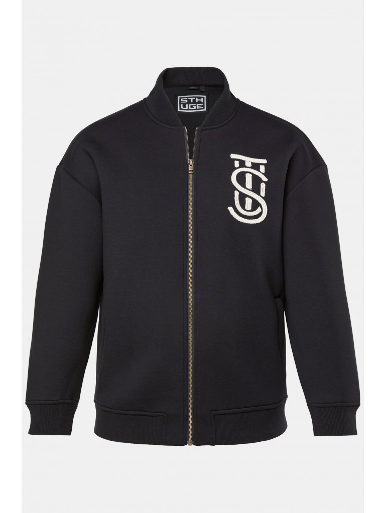 Μπουφάν oversized με φερμουάρ, STHUGE