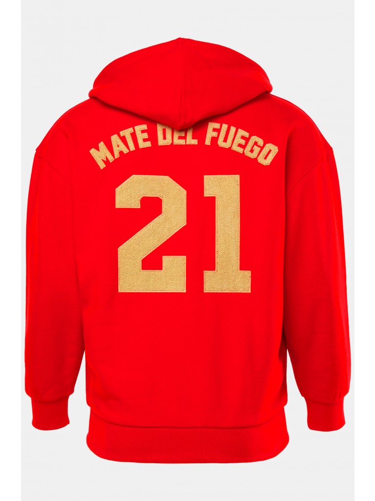 Ζακέτα oversized με κέντημα στο στήθος, STHUGE