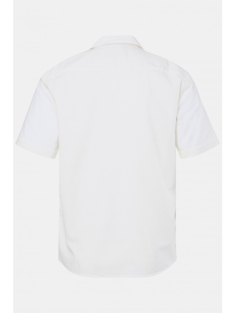 Πουκάμισο κοντομάνικο με ανάγλυφη υφή, STHUGE