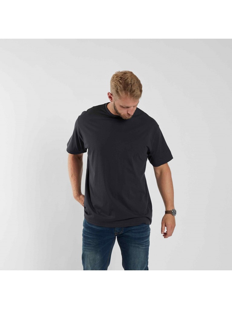 T-shirt μονόχρωμο με κέντημα στο μανίκι, North 56°4