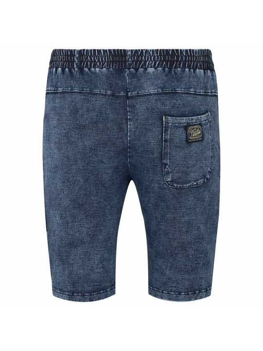 Βερμούδα Φούτερ ελαστική, με λάστιχο στη μέση INDIGO, North 56Denim