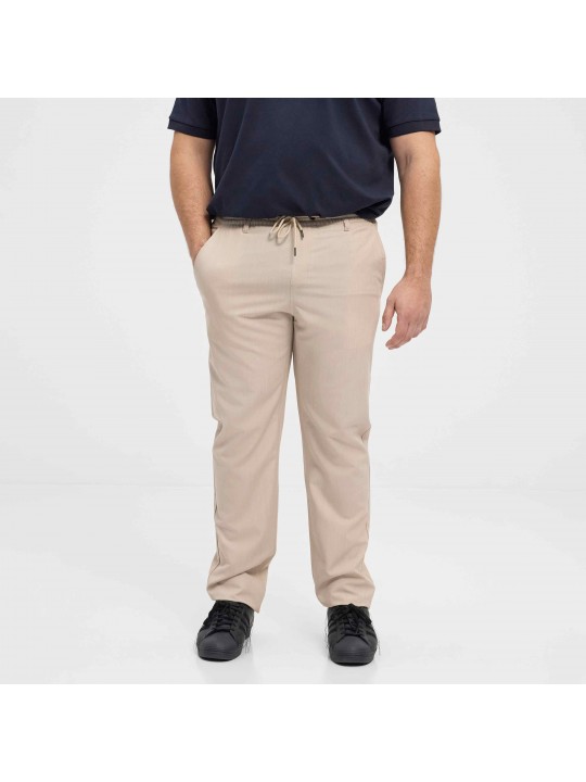 Παντελόνι casual ελαστικό, με λάστιχο και κορδόνι στη μέση, North Latitude