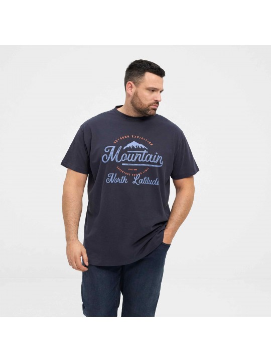 T-Shirt με μεγάλο τύπωμα Mountain μπροστά, North Latitude 