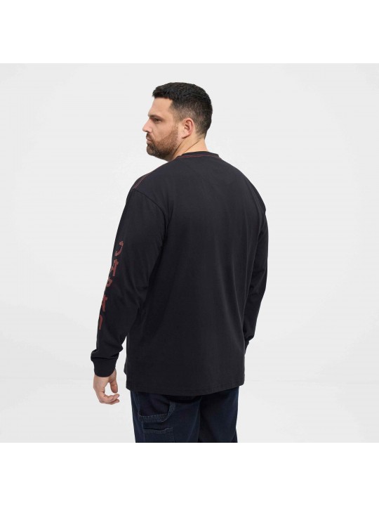 Μπλούζα με μακριά μανίκια και τύπωμα μπροστά και στο μανίκι, North Latitude Denim