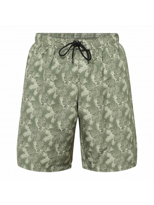 Μαγιό με allover μοτίβο και τσέπες, North Latitude Denim