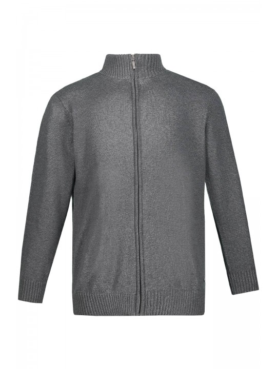 Ζακέτα, πλεκτή, με όρθιο γιακά, JP1880