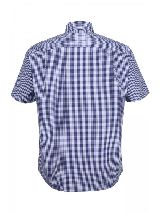 Πουκάμισο, κοντό μανίκι, Vichy-Καρό, bis 8XL, Comfort Fit