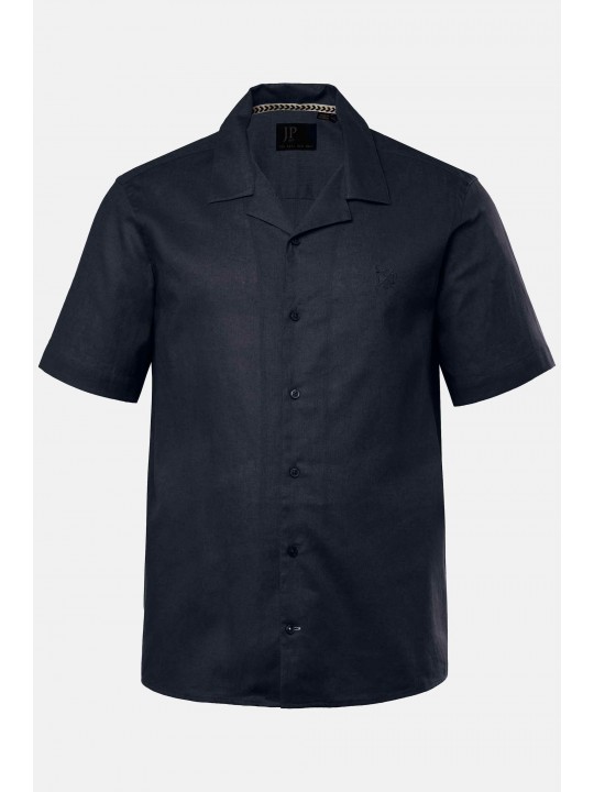 Πουκάμισο λινό, modern fit με κοντά μανίκια, JP 1880