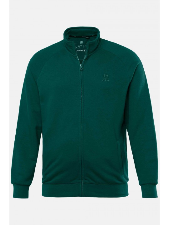  Ζακέτα φούτερ με όρθιο γιακά