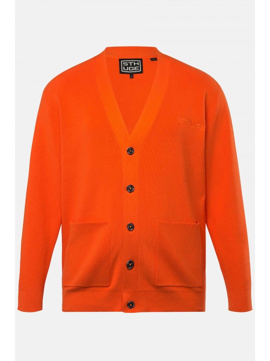 Ζακέτα πλεκτή με κουμπιά και τσέπες, JP1880