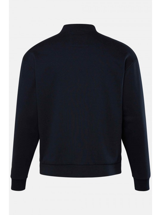 Ζακέτα Φούτερ με V λαιμόκοψη και κέντημα στο στήθος, JP1880