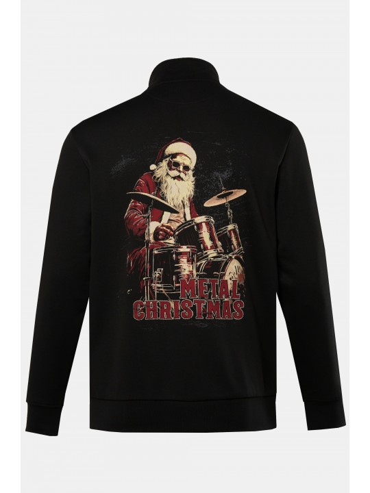 Ζακέτα, με τύπωμα Metal Christmas