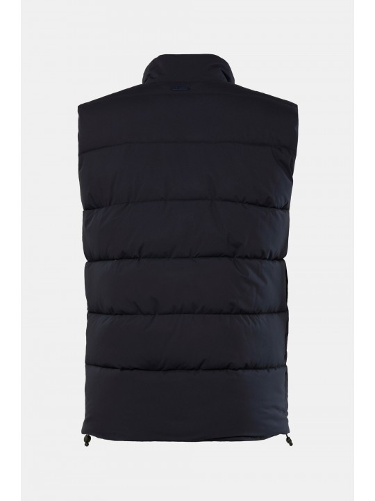 Αμάνικο μπουφάν καπιτονέ με τσέπες