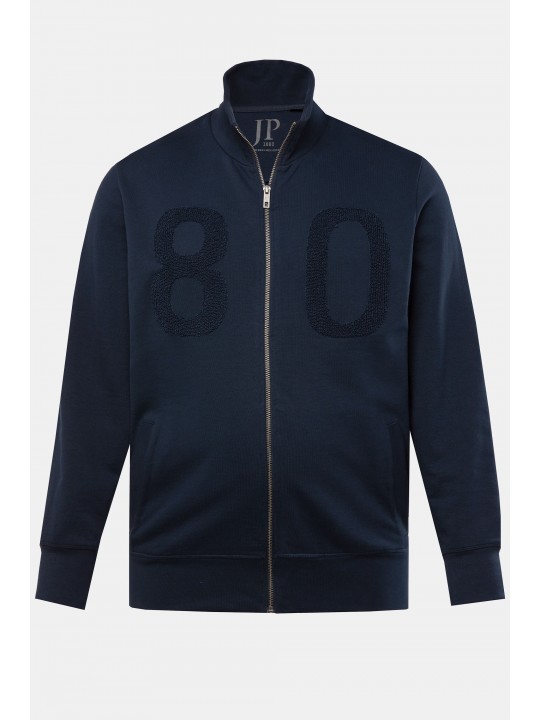 Ζακέτα φούτερ JP 1880 με όρθιο γιακά