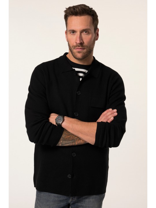 Ζακέτα JP,  FLEXNAMIC® με γιακά πουκαμίσου