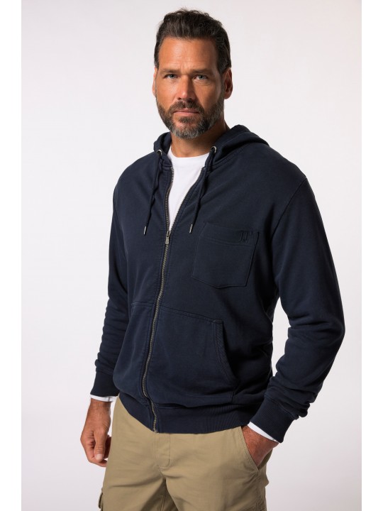 Ζακέτα φούτερ JP 1880 με κουκούλα