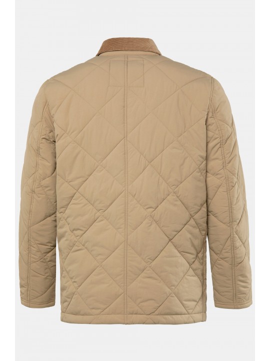  Mπουφάν καπιτονέ με κοτλέ γιακά