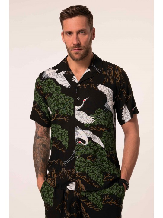 Πουκάμισο cuba fit με σχέδιο, JP 1880