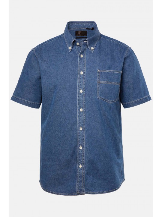 Πουκάμισο τζιν, modern fit, με τσέπη, JP 1880