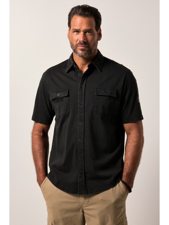 Πουκάμισο σε vintage look με τσέπες στο στήθος, JP1880