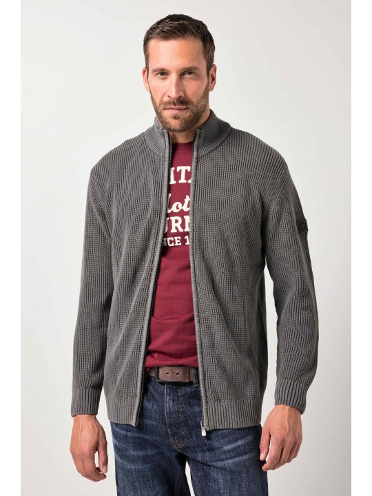 Ζακέτα πλεκτή με όρθιο γιακά, JP1880