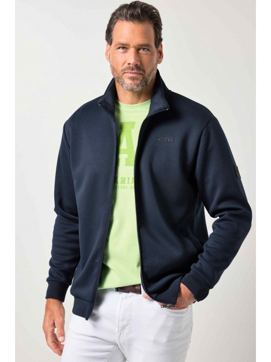 Ζακέτα φούτερ με τύπωμα και τσέπες, JP1880