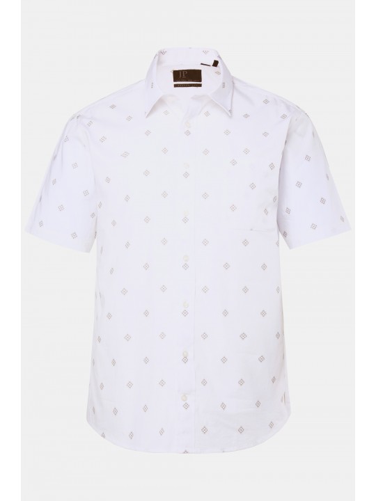 Πουκάμισο κοντομάνικο με γιακά Kent και minimal print, JP1880