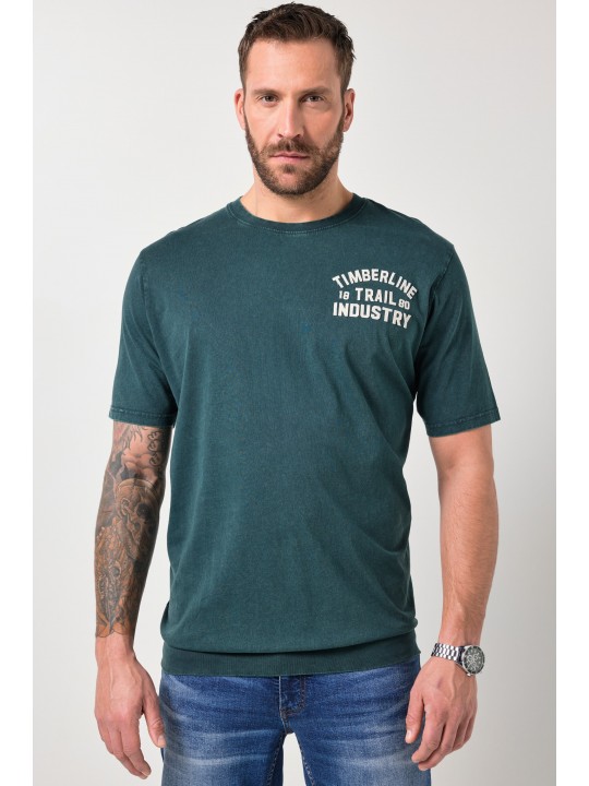 T-shirt με τύπωμα και λάστιχο στο τελείωμα, JP1880