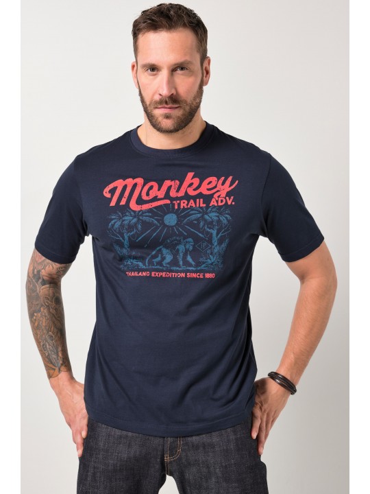 T-shirt με τύπωμα monkey, JP1880