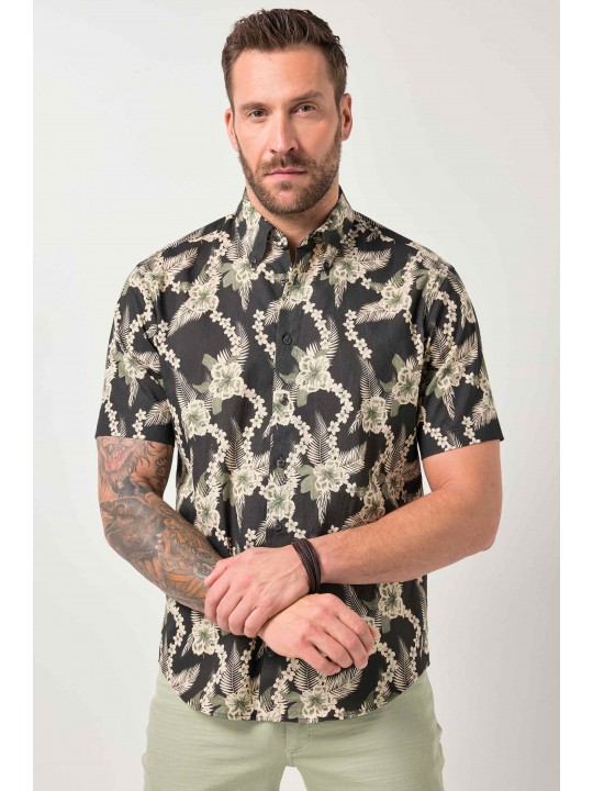 Πουκάμισο κοντομάνικο φλοράλ, JP1880