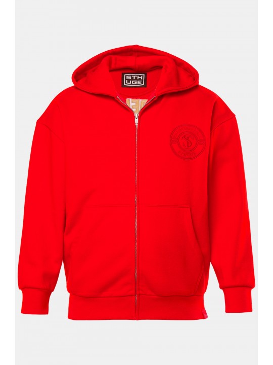 Ζακέτα oversized με κέντημα στο στήθος, STHUGE