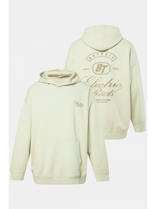 Μπλούζα φούτερ oversized με κέντημα Electric Rooks, STHUGE