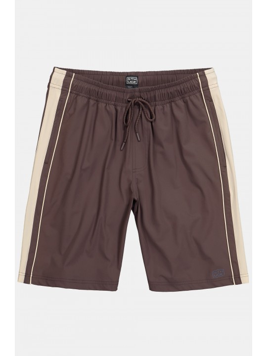 Βερμούδα με άνετη εφαρμογή και ρίγες στο πλάι, STHUGE