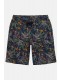 Βερμούδα με άνετη εφαρμογή και φλοράλ μοτίβο, JP1880