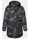 Μπουφάν καπιτονέ με camouflage print, JP1880