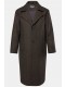 Παλτό με άνετη εφαρμογή και πλήρη επένδυση, STHUGE