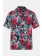 Πουκάμισο σε boxy fit με χρωματιστό μοτίβο, JP1880