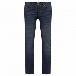 Παντελόνι jeans ελαστικό RINGO, σε STRAIGHT γραμμή, με εφέ πλυσίματος, North 56°4
