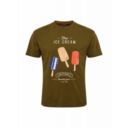 T-Shirt με τύπωμα Ice Cream μπροστά, North Latitude Denim
