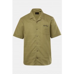 Πουκάμισο, cuba fit, λινό, JP 1880