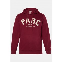 Μπλούζα φούτερ με μικρό κέντημα στο μανίκι, JP1880